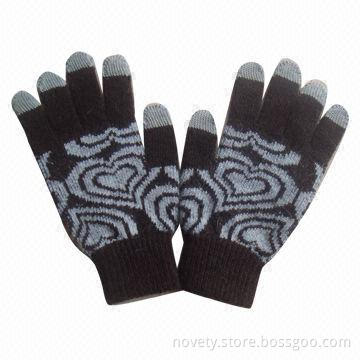 Touchscreen glove, suitable for iPhone 4, iPhone 4S, smartphones, iPad and touchscreens